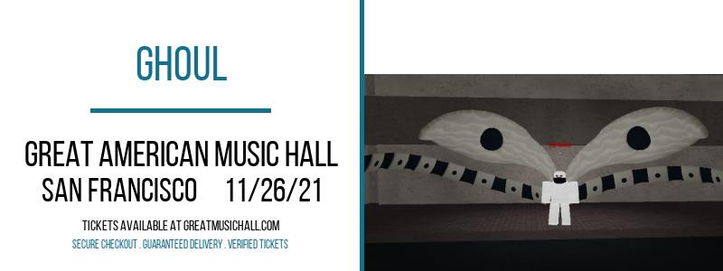 Ghoul at Great American Music Hall tickets Ghoul at Great American Music Hall