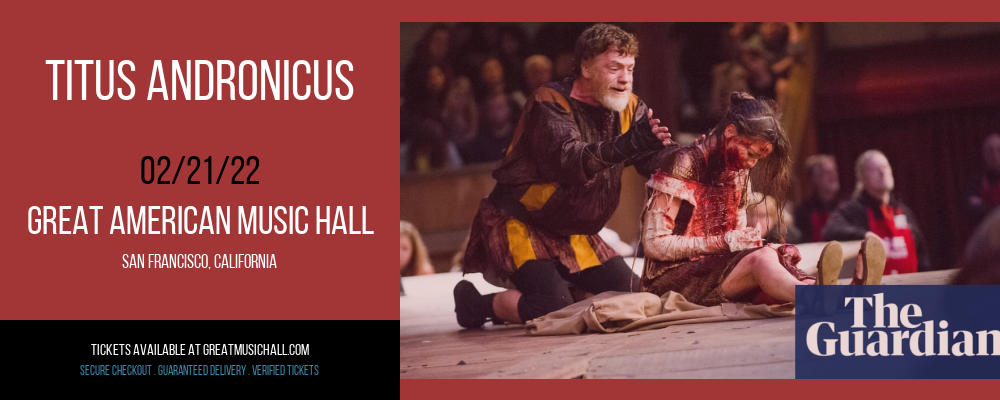 Titus Andronicus at Great American Music Hall tickets Titus Andronicus at Great American Music Hall