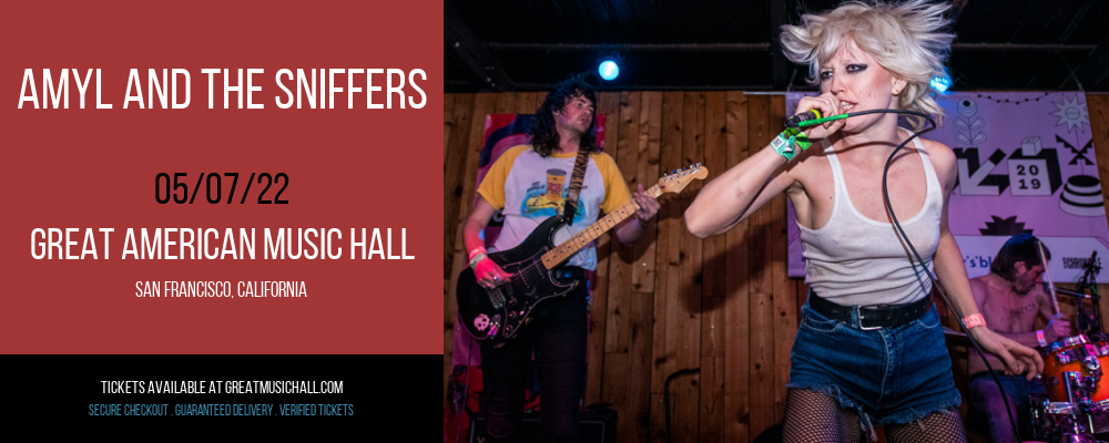 Amyl and The Sniffers at Great American Music Hall