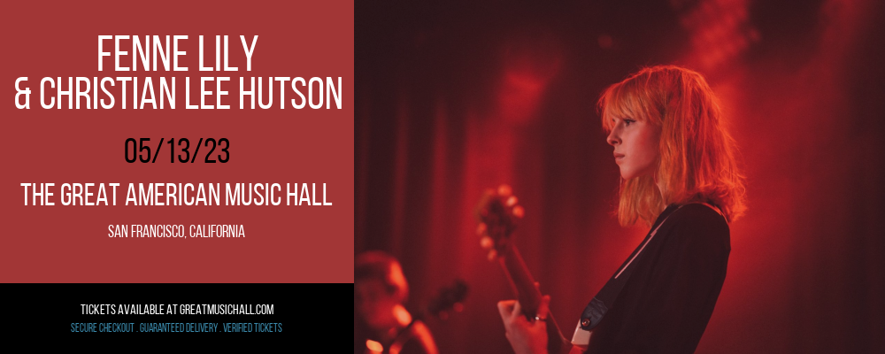 Fenne Lily & Christian Lee Hutson at Great American Music Hall