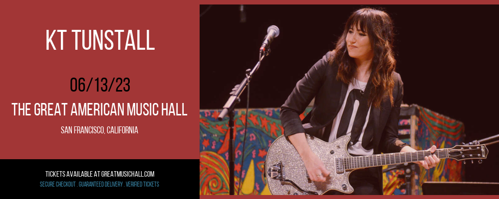 KT Tunstall at Great American Music Hall