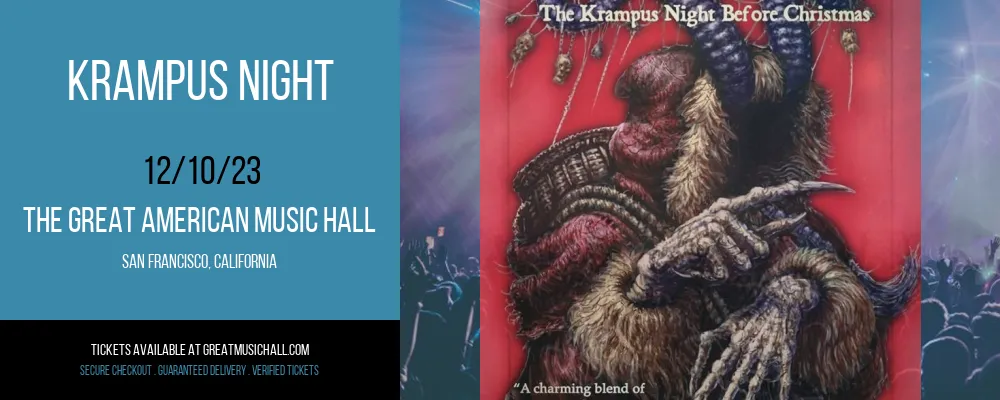 Krampus Night at The Great American Music Hall