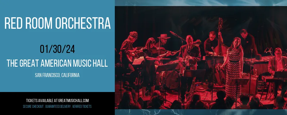 Red Room Orchestra at The Great American Music Hall