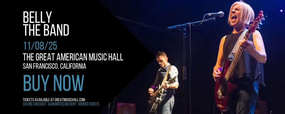 Belly at The Great American Music Hall