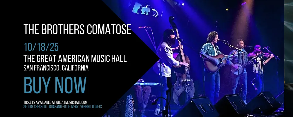 The Brothers Comatose at The Great American Music Hall