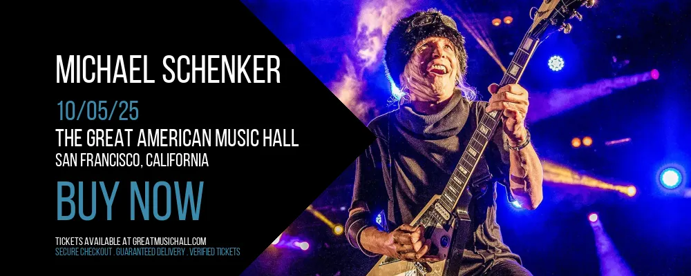 Michael Schenker at The Great American Music Hall