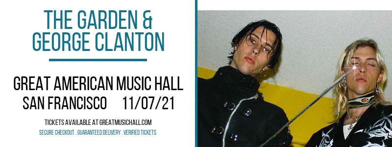 The Garden & George Clanton at Great American Music Hall tickets The Garden & George Clanton at Great American Music Hall