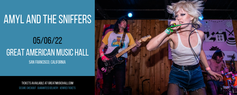 Amyl and The Sniffers at Great American Music Hall