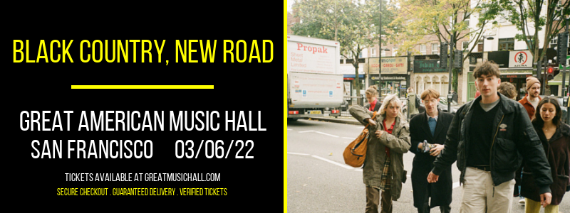 Black Country, New Road [CANCELLED] at Great American Music Hall