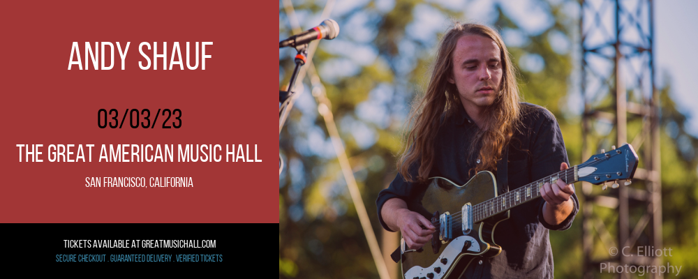 Andy Shauf at Great American Music Hall tickets Andy Shauf at Great American Music Hall