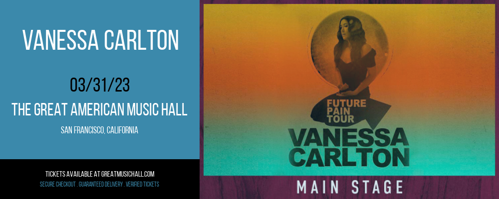 Vanessa Carlton at Great American Music Hall