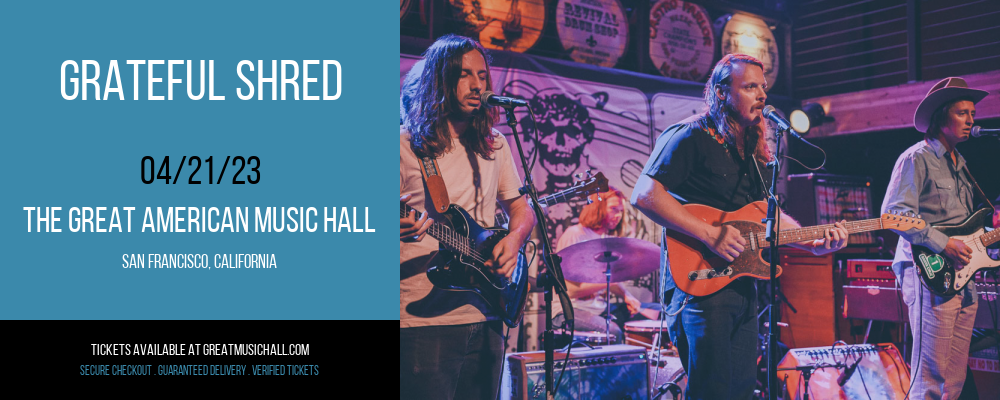 Grateful Shred at Great American Music Hall