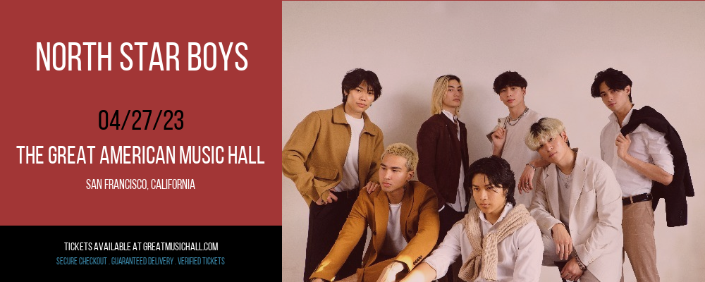 North Star Boys at Great American Music Hall tickets North Star Boys at Great American Music Hall