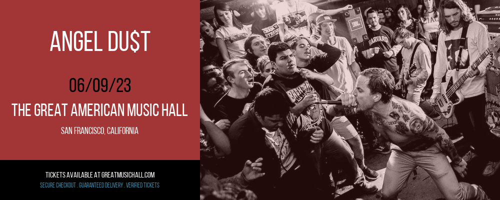 Angel Du$t at Great American Music Hall tickets Angel Du$t at Great American Music Hall