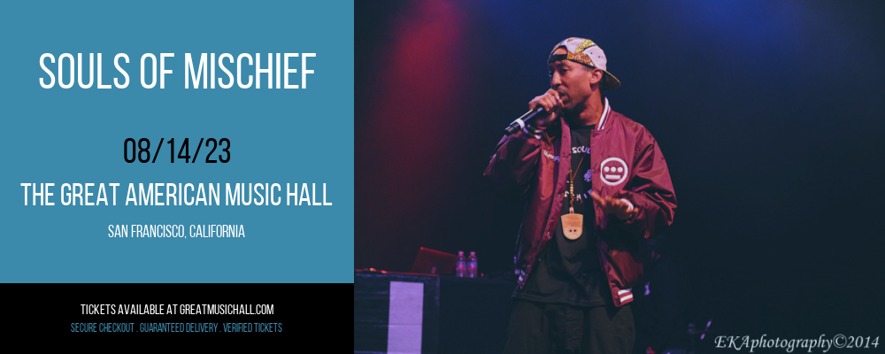 Souls of Mischief at Great American Music Hall