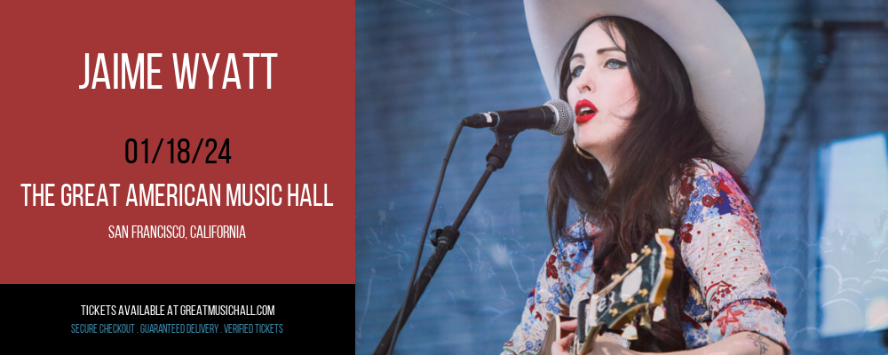 Jaime Wyatt at The Great American Music Hall