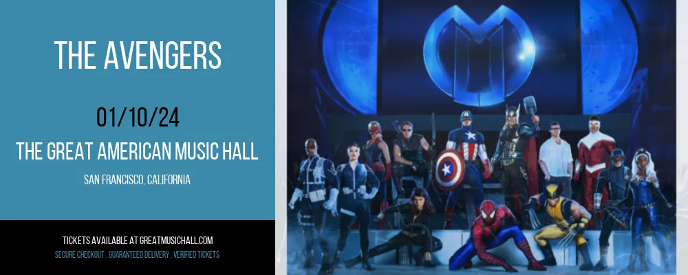 The Avengers at The Great American Music Hall