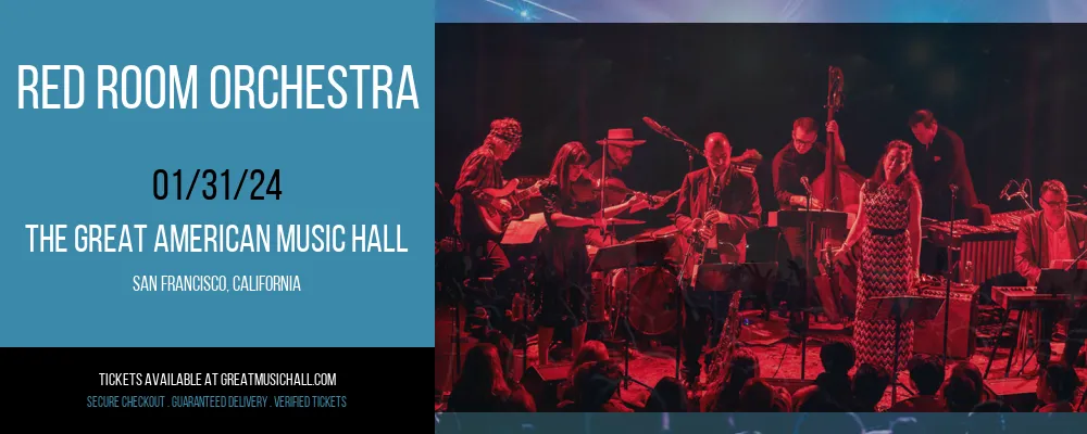 Red Room Orchestra at The Great American Music Hall