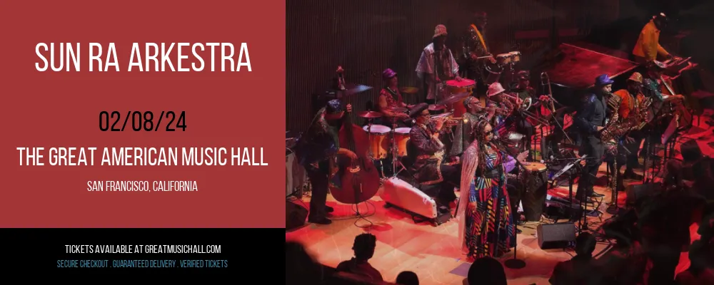 Sun Ra Arkestra at The Great American Music Hall