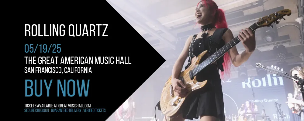 Rolling Quartz at The Great American Music Hall