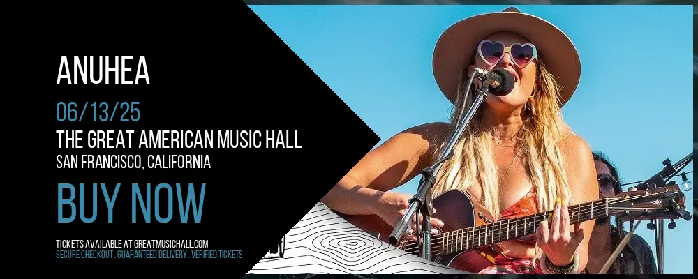 Anuhea at The Great American Music Hall