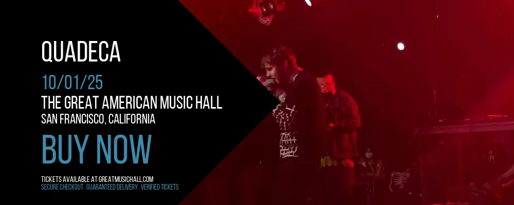 Quadeca at The Great American Music Hall