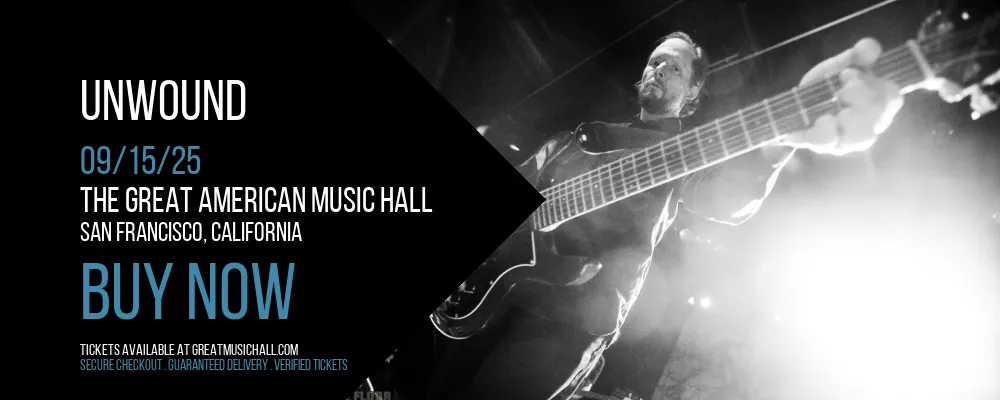 Unwound at The Great American Music Hall