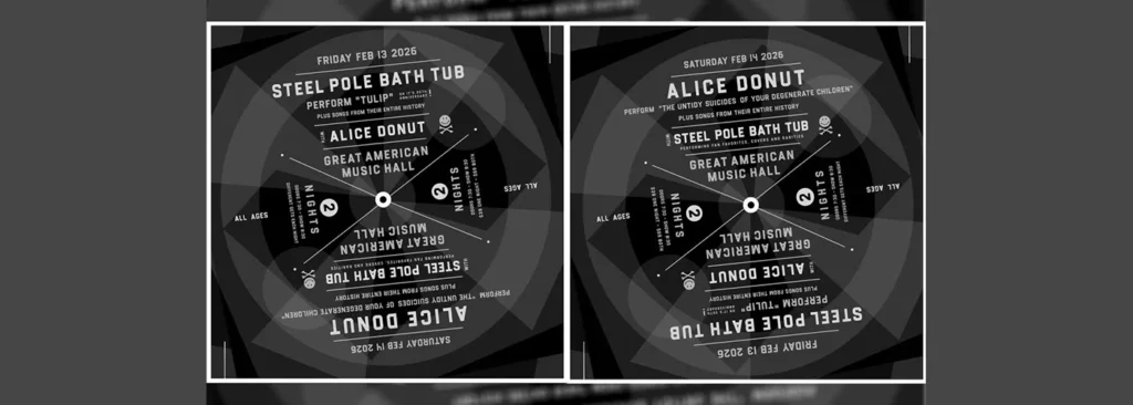 Steel Pole Bath Tub at The Great American Music Hall