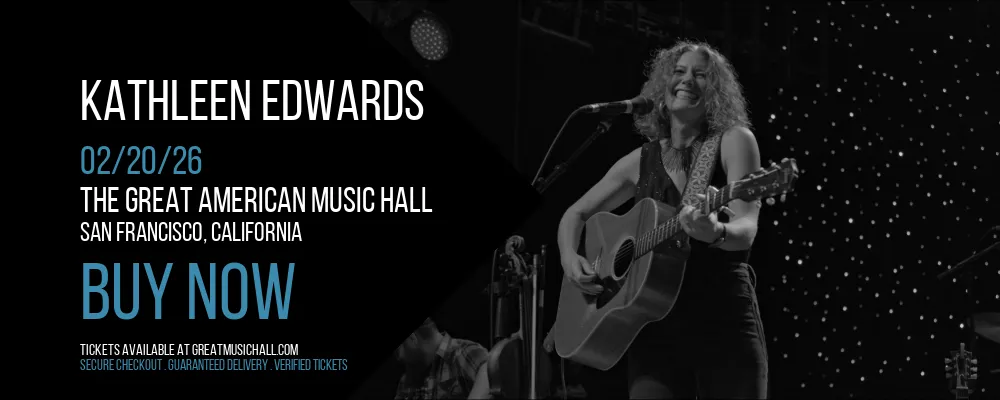 Kathleen Edwards at The Great American Music Hall