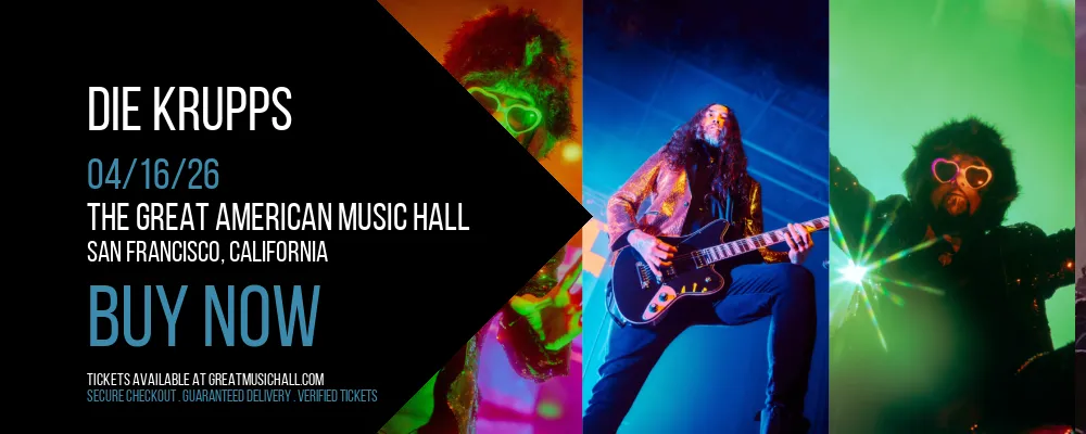 Die Krupps at The Great American Music Hall