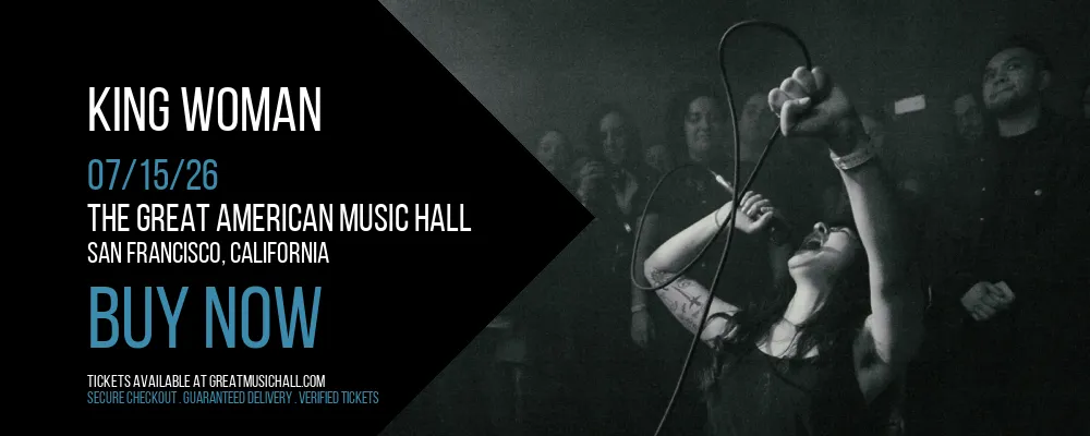 King Woman at The Great American Music Hall