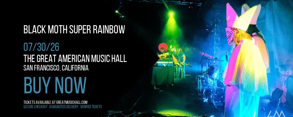 Black Moth Super Rainbow at The Great American Music Hall