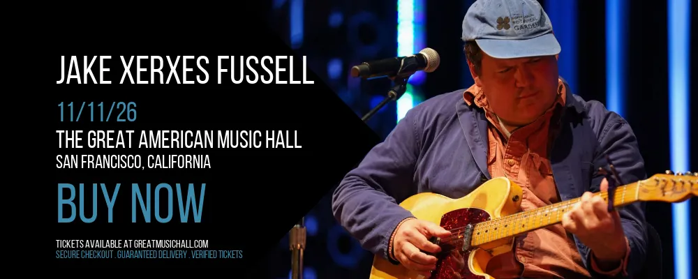 Jake Xerxes Fussell at The Great American Music Hall
